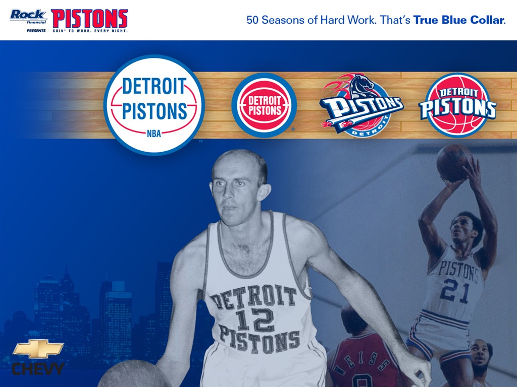 Detroit Pistons Wallpaper Oficial #36 - 1024x768