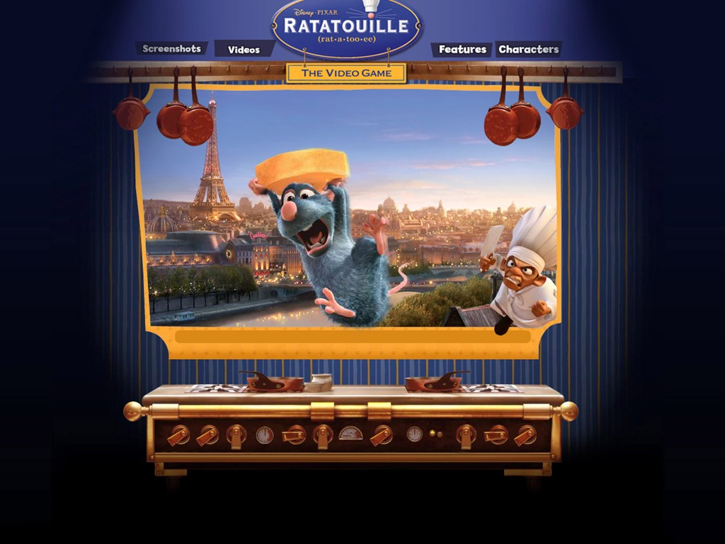 Ratatouille Wallpaper Alben #24 - 1024x768