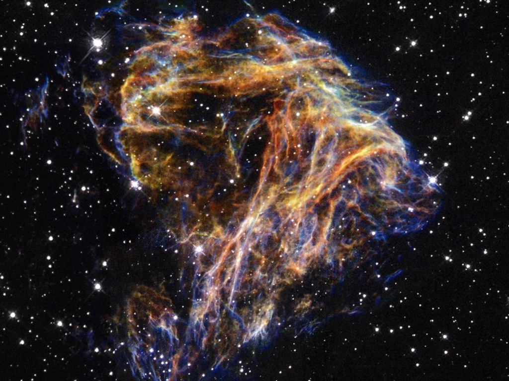 NASA의 벽지의 별, 은하 #1 - 1024x768