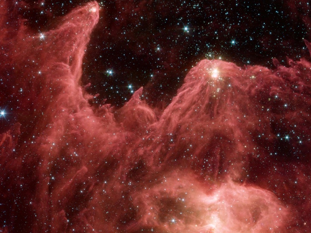 NASA의 벽지의 별, 은하 #2 - 1024x768