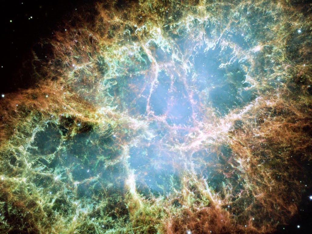NASA의 벽지의 별, 은하 #4 - 1024x768