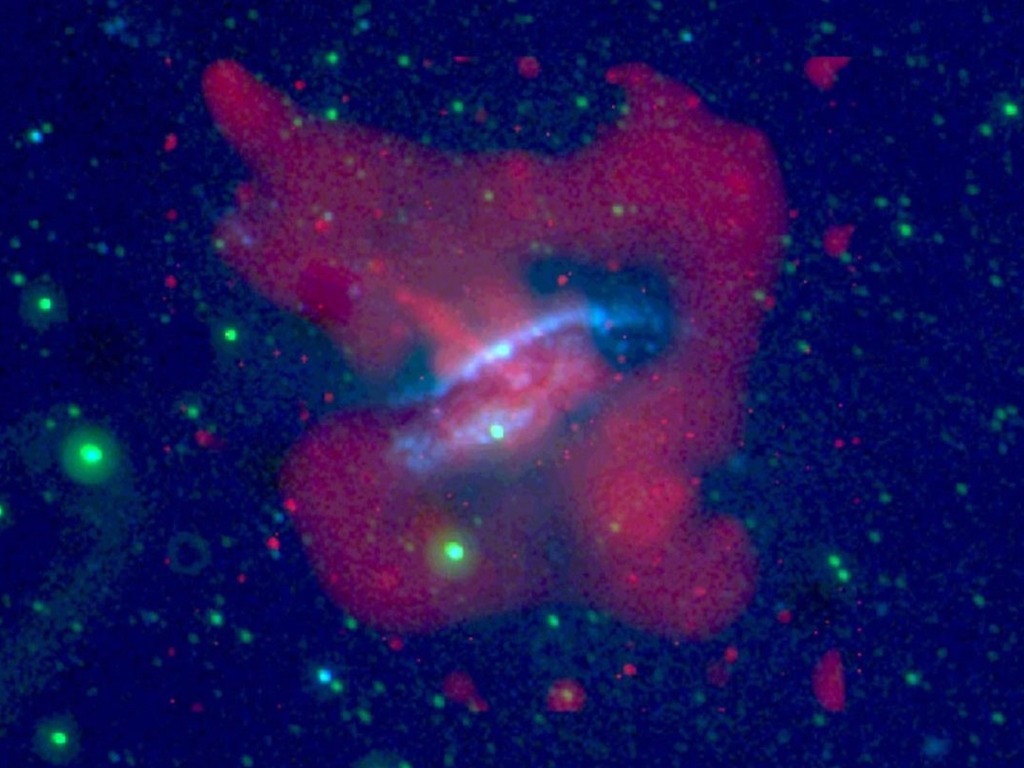 NASA의 벽지의 별, 은하 #6 - 1024x768