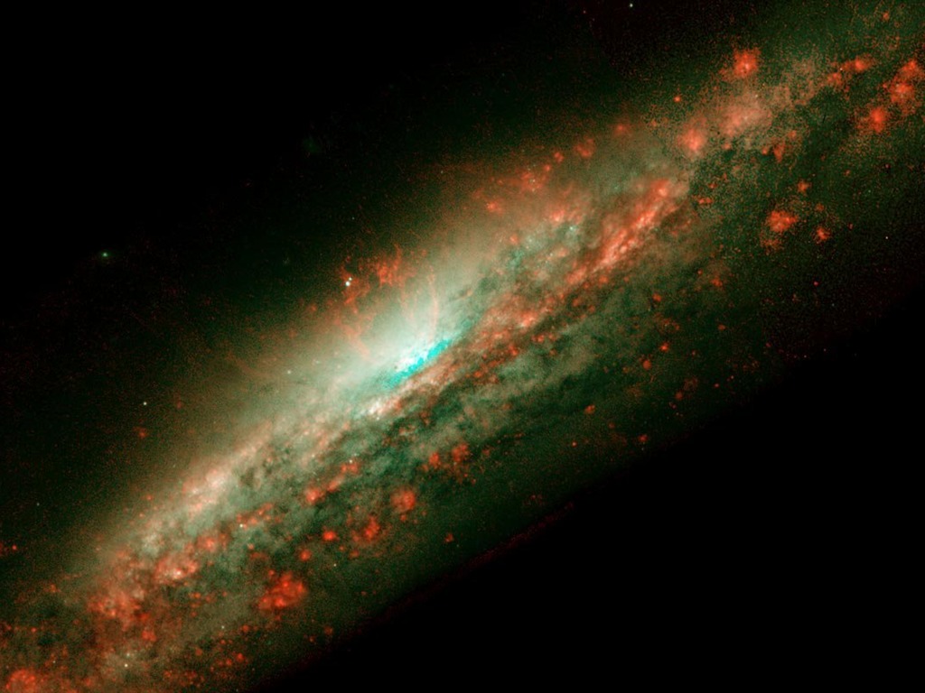 NASA의 벽지의 별, 은하 #7 - 1024x768