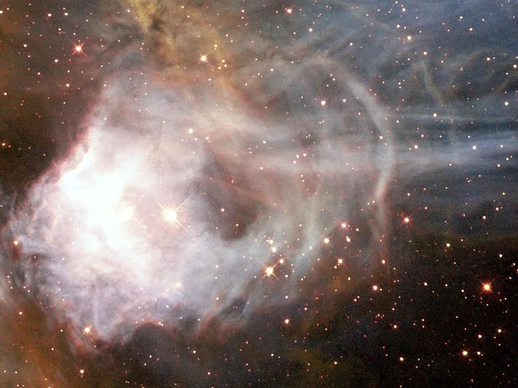 NASA의 벽지의 별, 은하 #9 - 1024x768