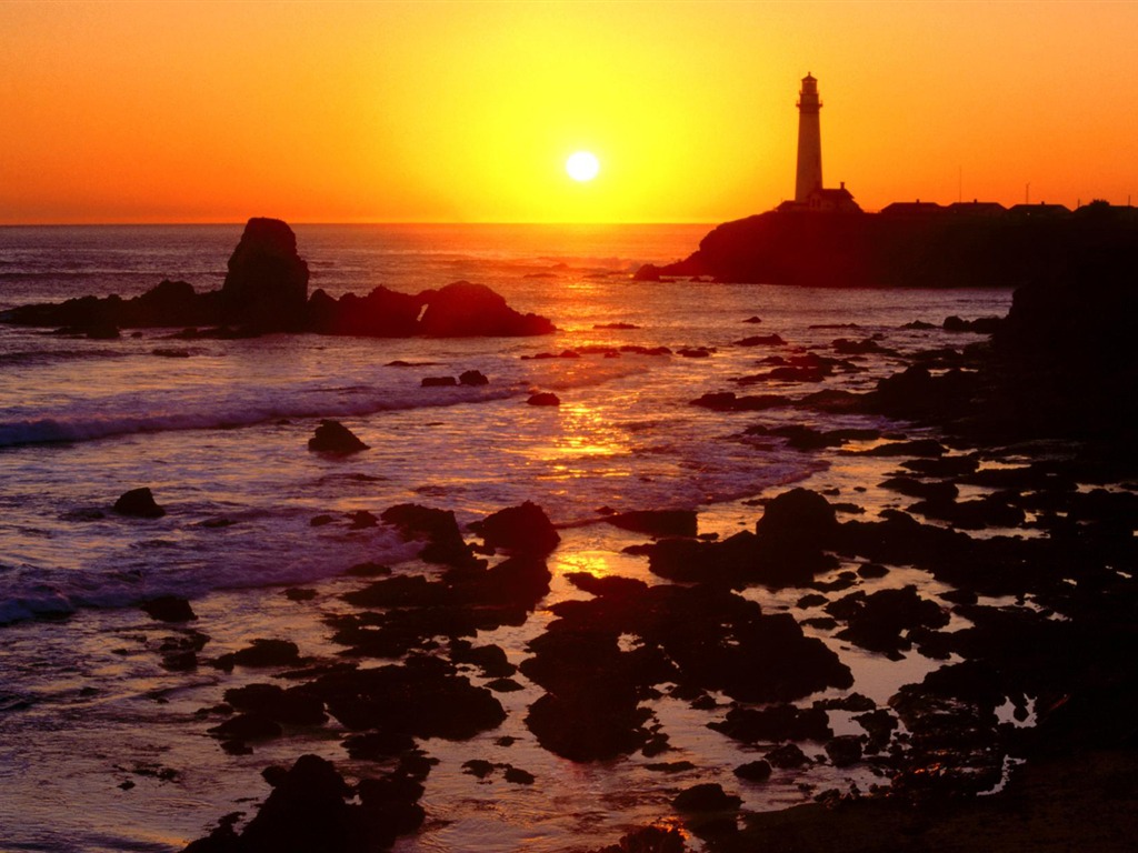 Coastal Lighthouse HD Wallpaper #26 - 1024x768