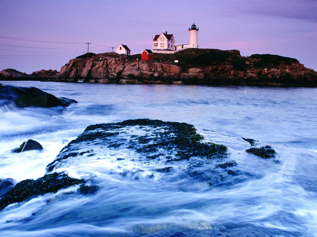 Pobřežní Lighthouse HD Wallpaper #33 - 1024x768