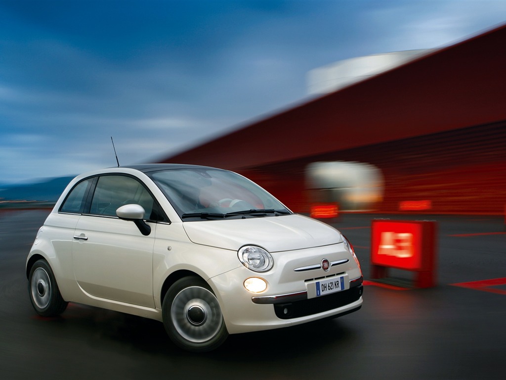 菲亚特 Fiat 500 壁纸1 - 1024x768