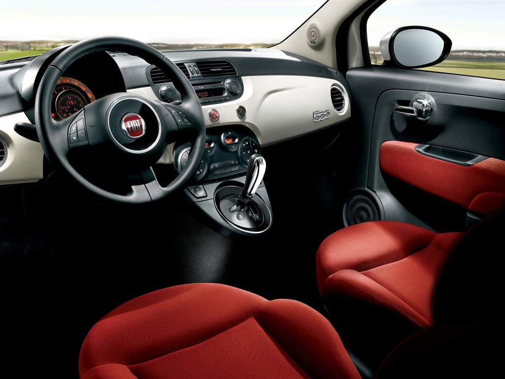 菲亞特 Fiat 500 壁紙 #3 - 1024x768