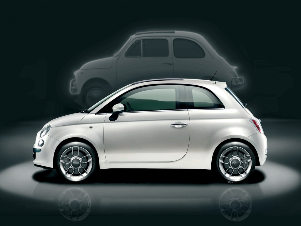 菲亚特 Fiat 500 壁纸9 - 1024x768