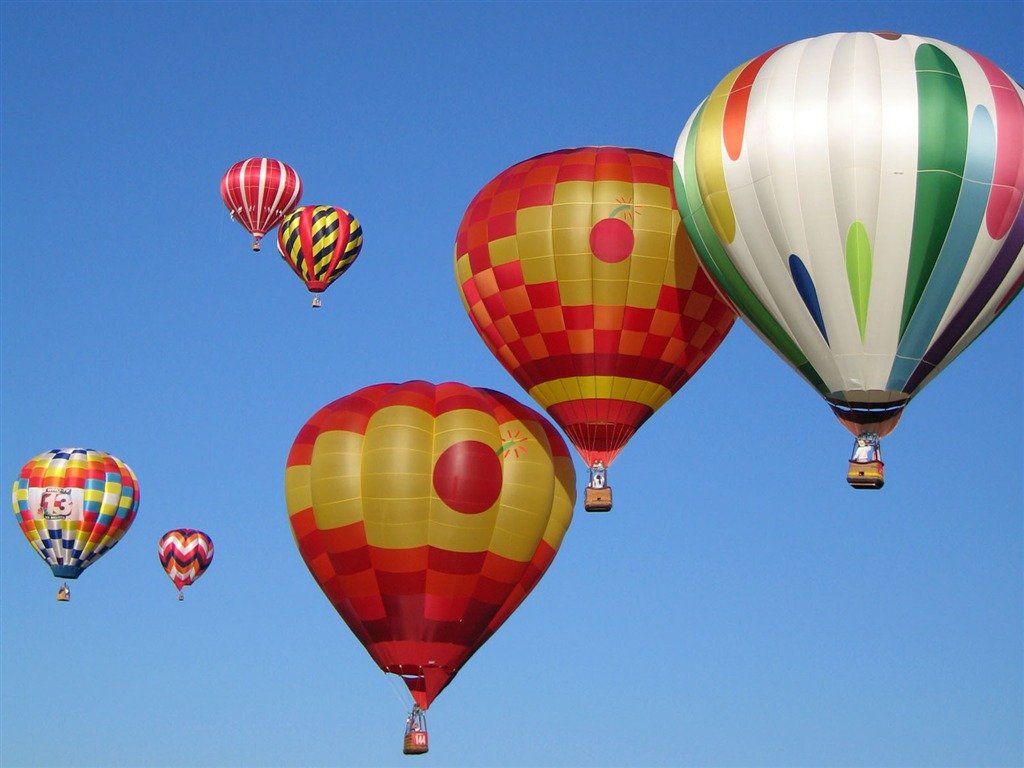 Fond d'écran en montgolfière #17 - 1024x768