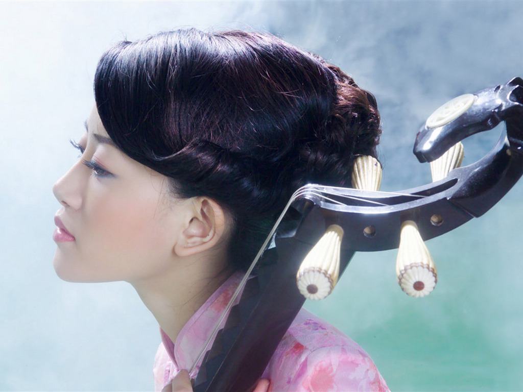 美女婚紗攝影壁紙 #10 - 1024x768