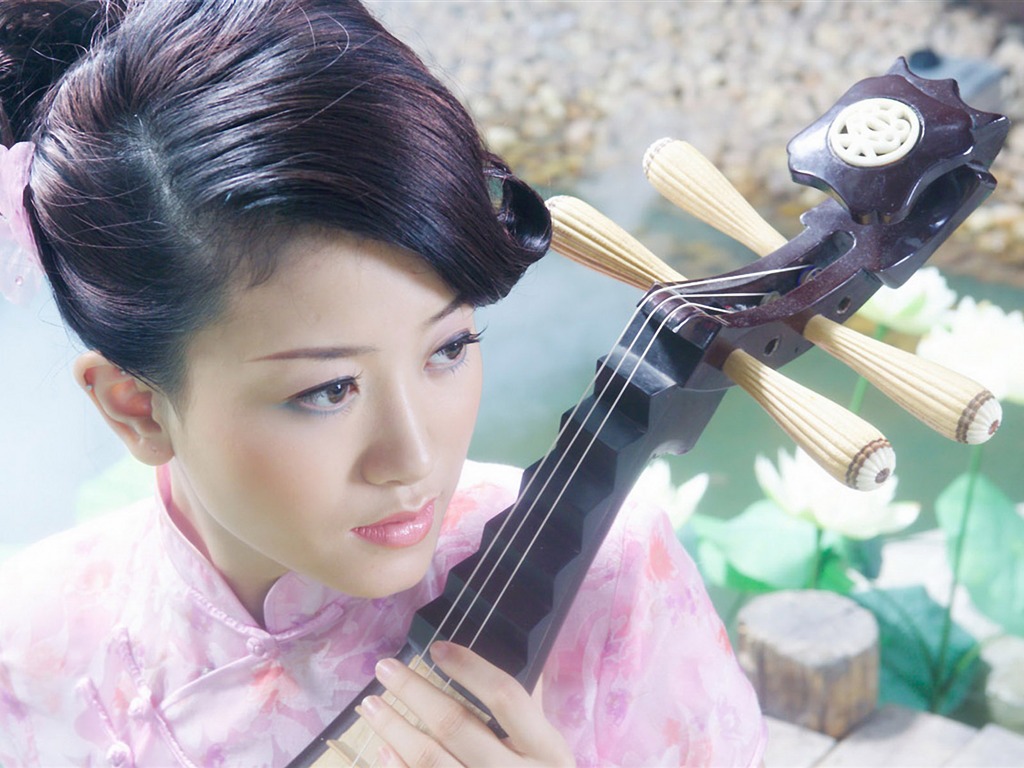 美女婚紗攝影壁紙 #11 - 1024x768