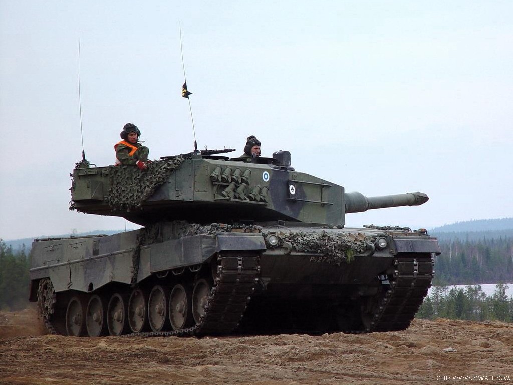 레오파드 2A5 레오파드 2A6 탱크 #4 - 1024x768