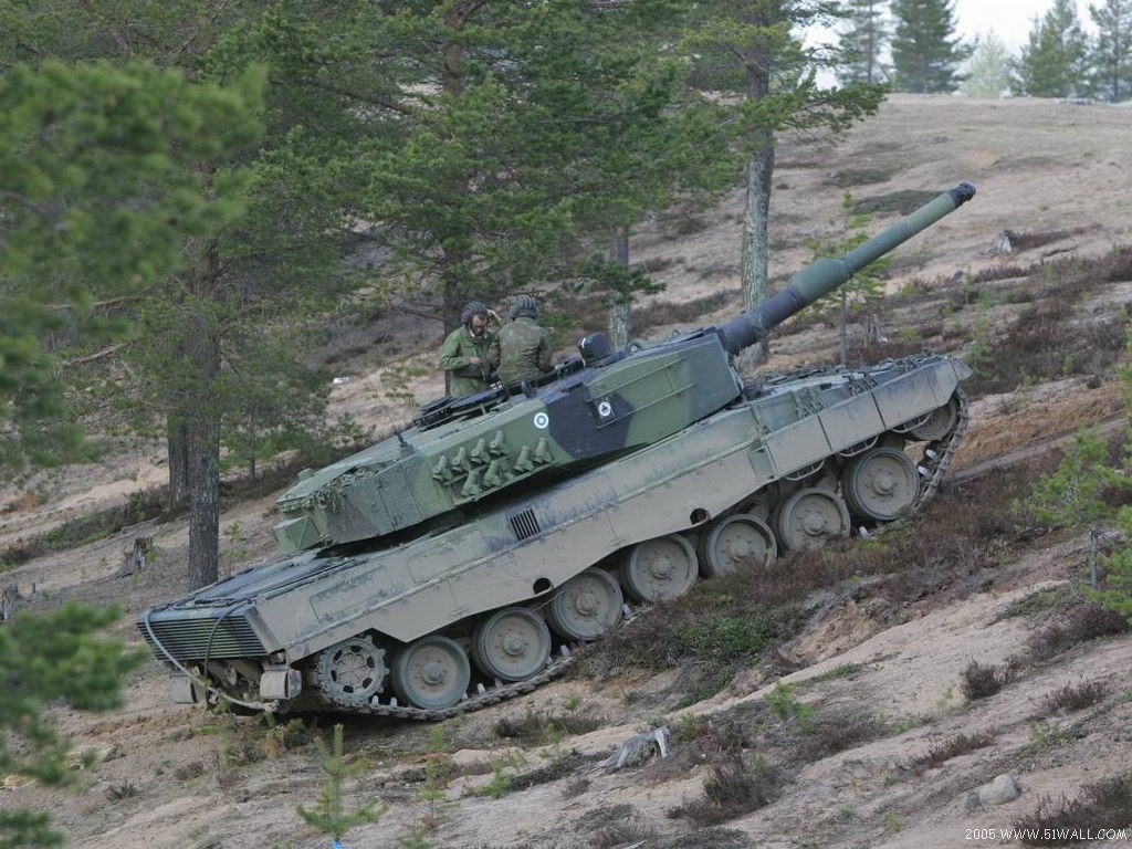 레오파드 2A5 레오파드 2A6 탱크 #6 - 1024x768