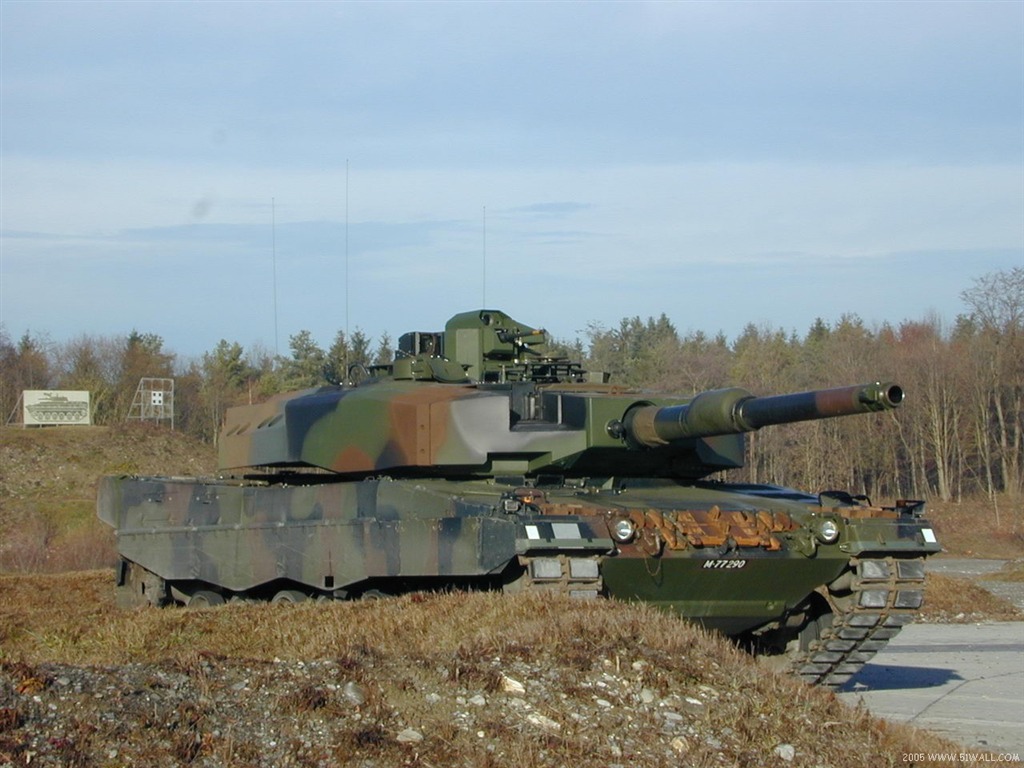 Leopard 2A6 Leopard 2A5 tanque #7 - 1024x768