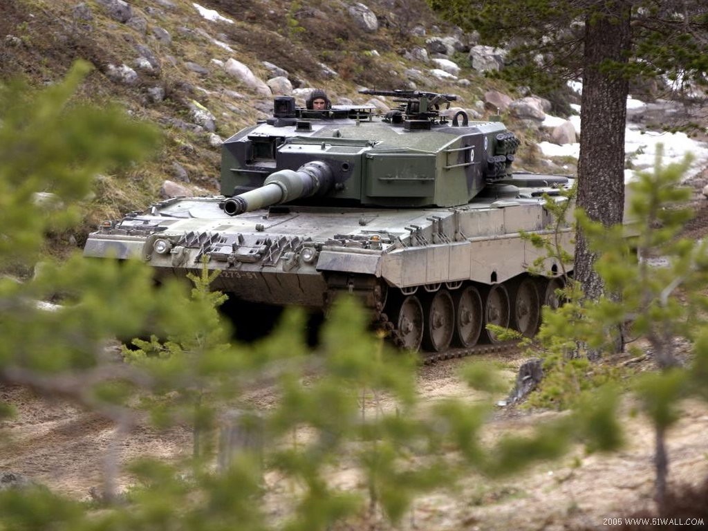 豹2A5 豹2A6型坦克 #8 - 1024x768