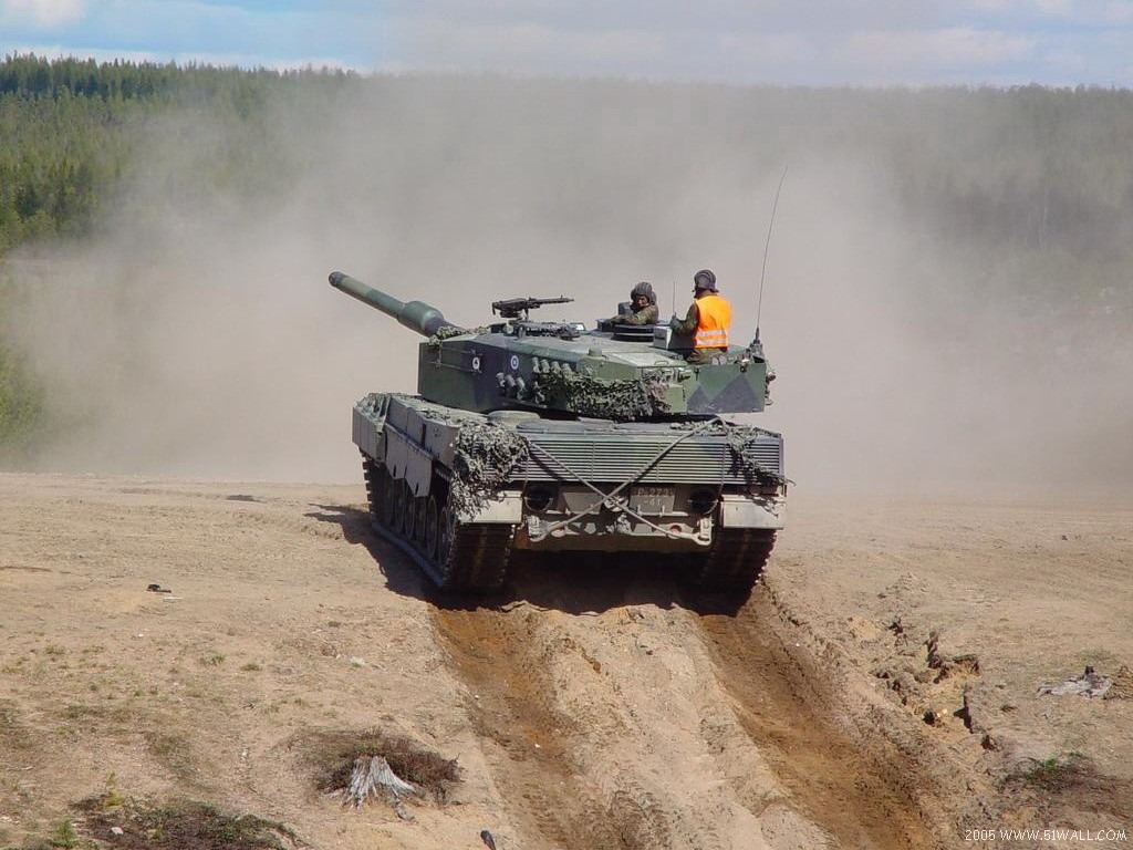 Leopard 2A6 Leopard 2A5 tanque #11 - 1024x768