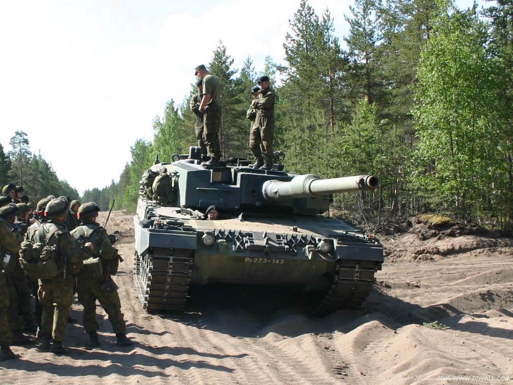 Leopard 2A6 Leopard 2A5 tanque #16 - 1024x768