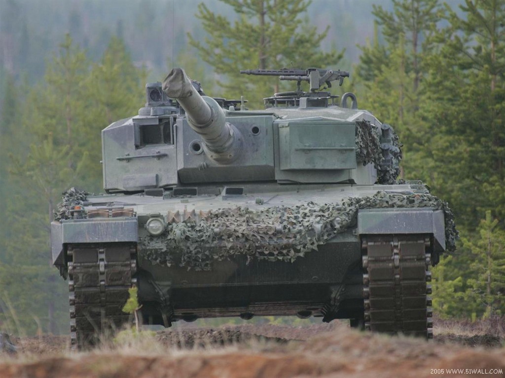 Leopard 2A6 Leopard 2A5 tanque #17 - 1024x768