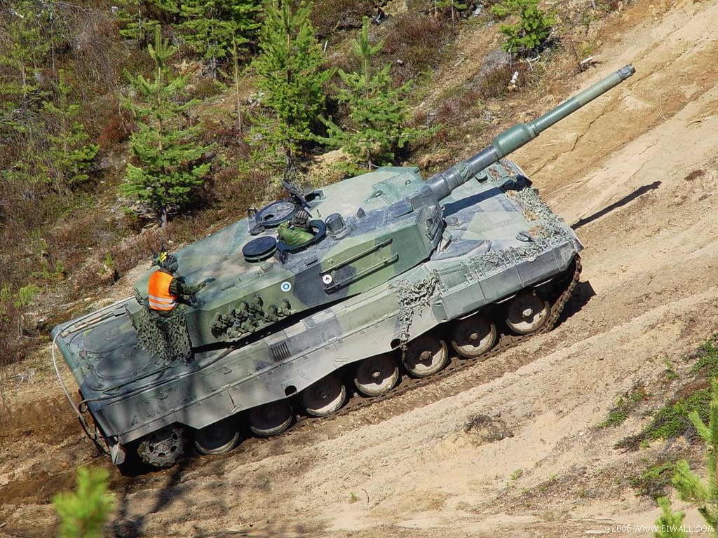 Leopard 2A6 Leopard 2A5 tanque #18 - 1024x768
