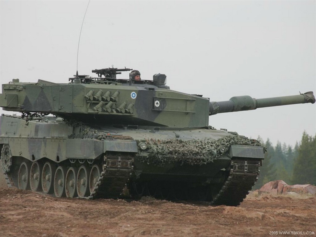 레오파드 2A5 레오파드 2A6 탱크 #19 - 1024x768