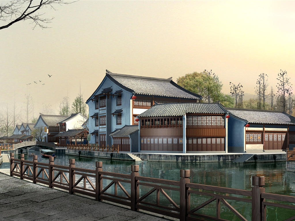 建築園林精美壁紙 #15 - 1024x768