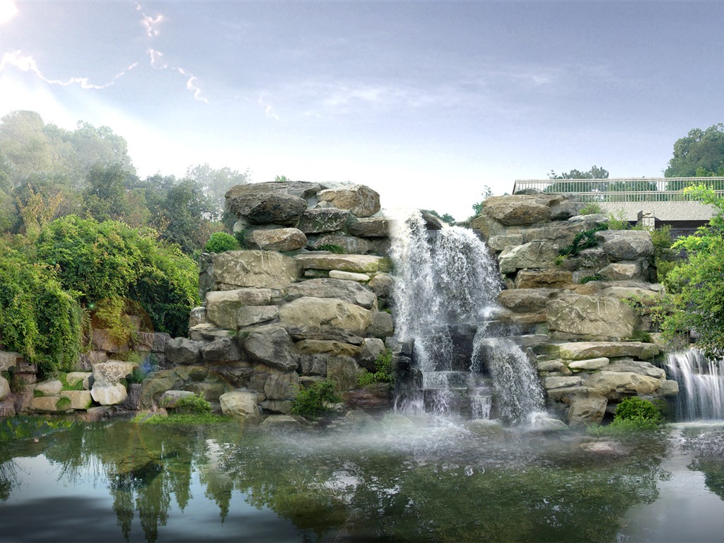 建築園林精美壁紙 #19 - 1024x768