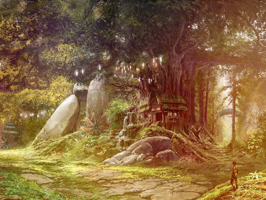 遊戲場景精美壁紙 #25 - 1024x768