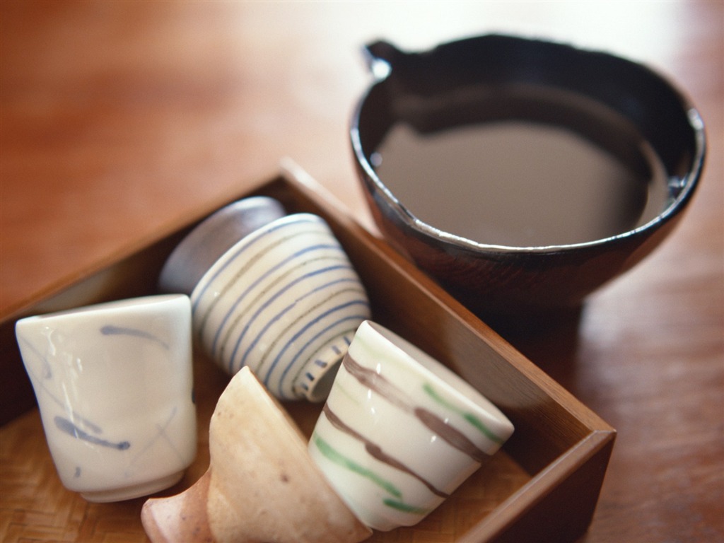 Fondo de pantalla de fotos Ceremonia del té japonesa #4 - 1024x768