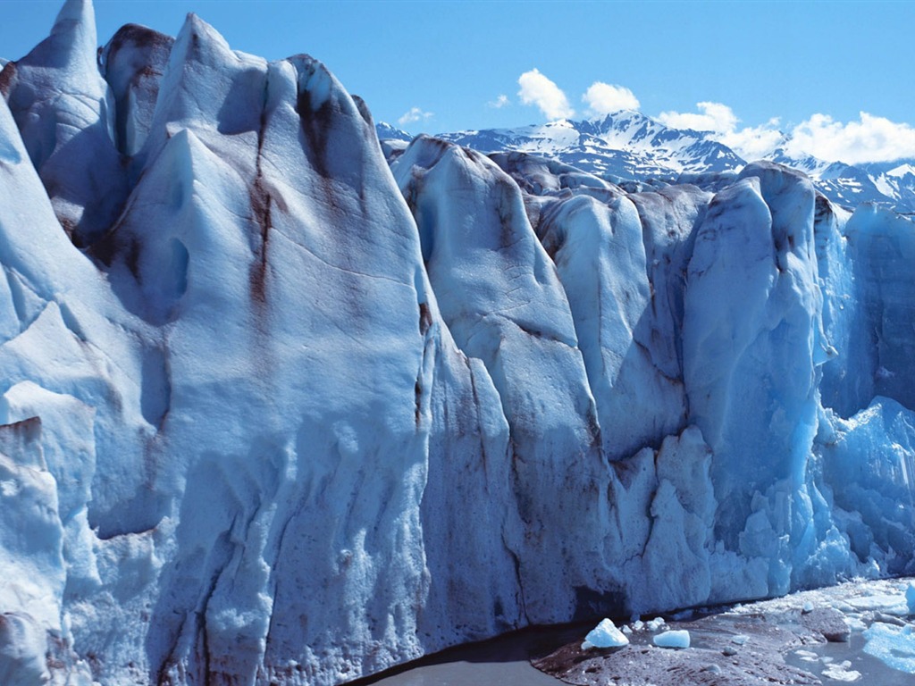 fondos de escritorio de alta definición de invierno la nieve fresca escena #25 - 1024x768