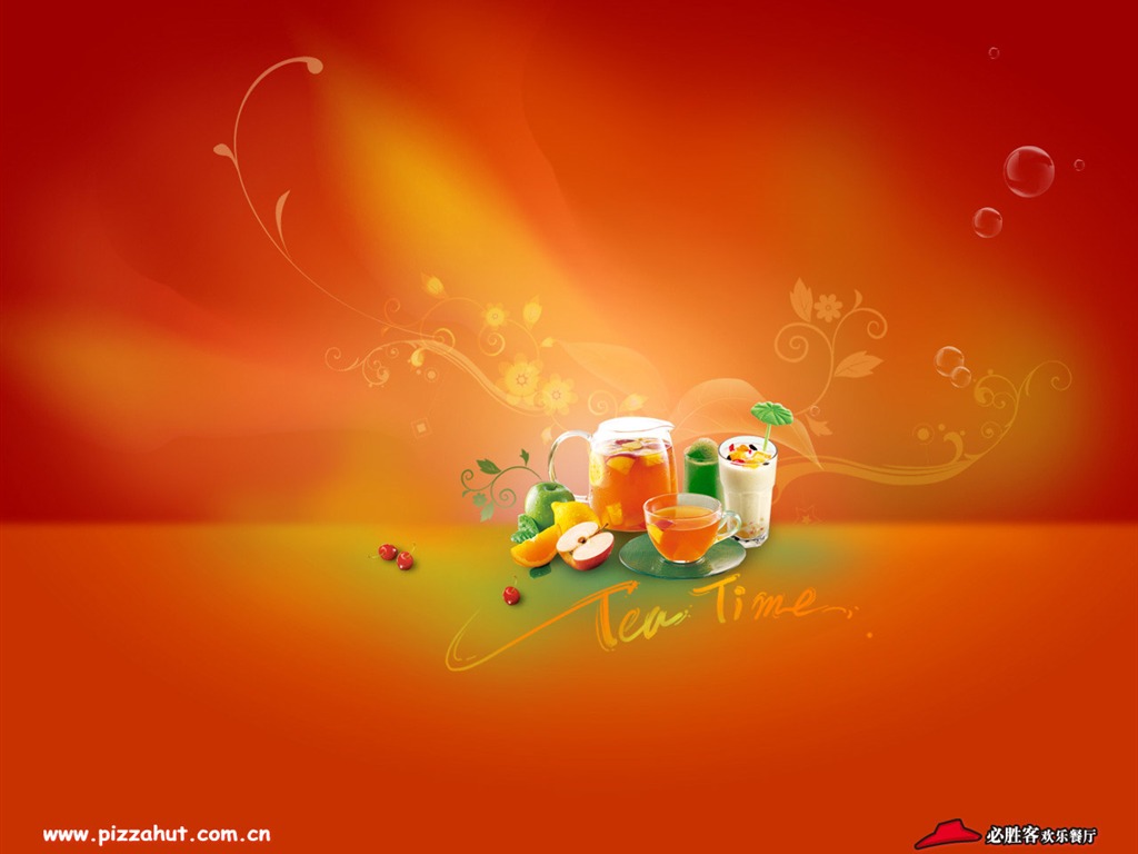 Pizza Hut reklamní design tapetu (2) #20 - 1024x768