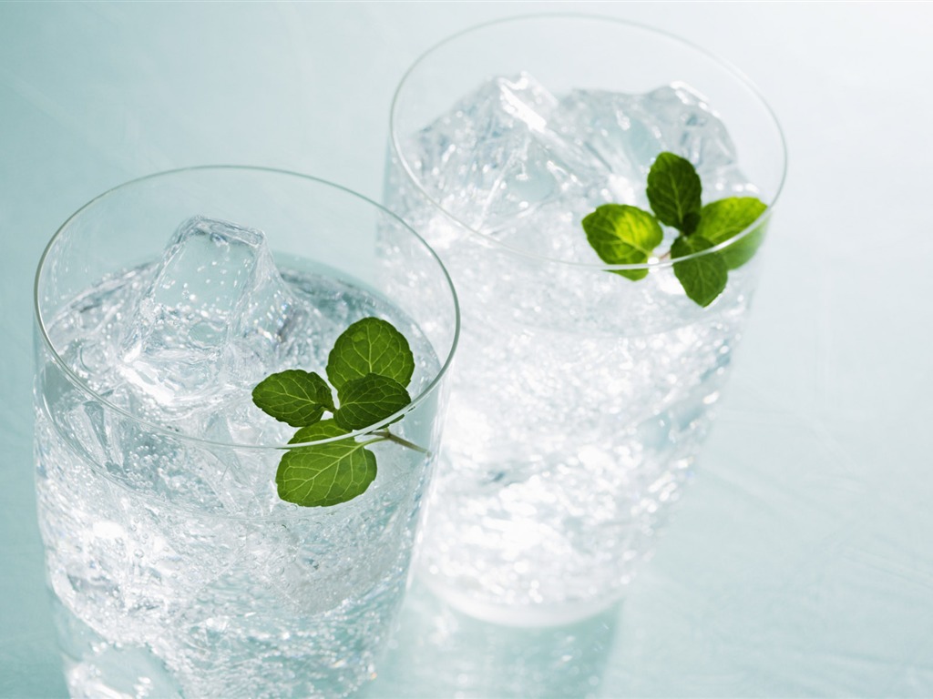 炎炎夏日 冰涼飲品壁紙 #2 - 1024x768