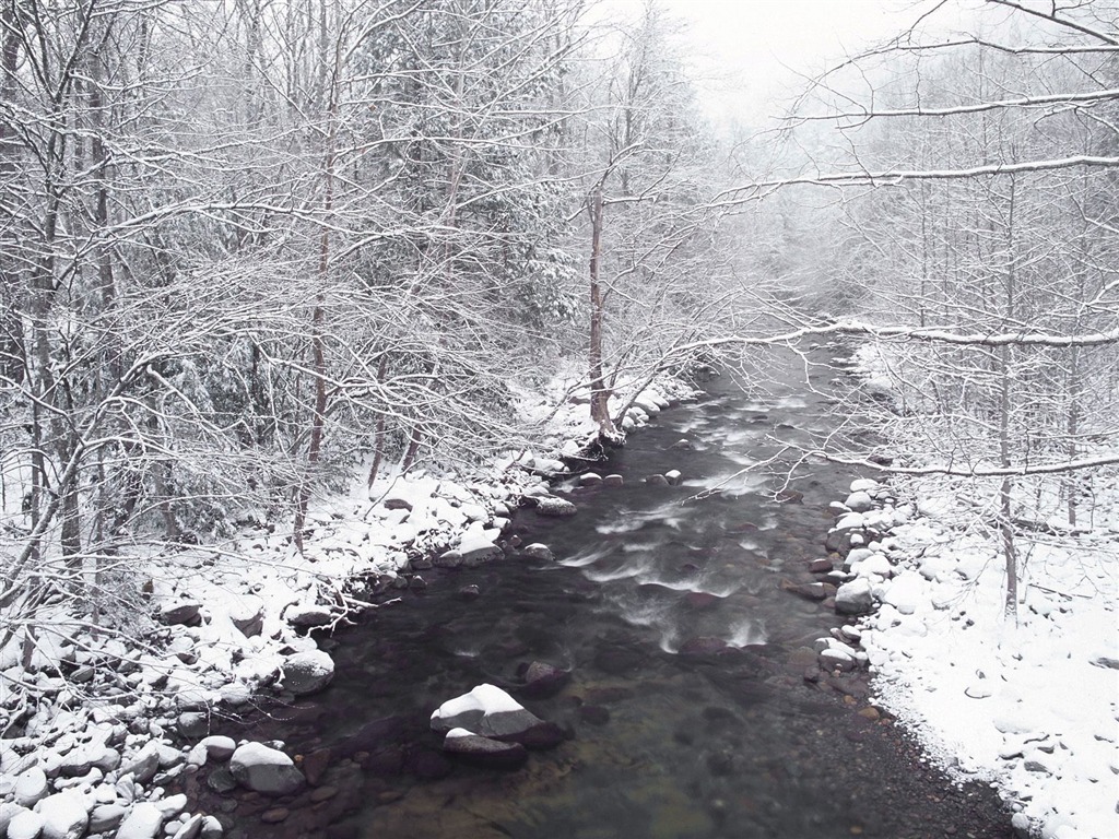 nádherné přírodní scenérie HD Tapety na plochu #32 - 1024x768