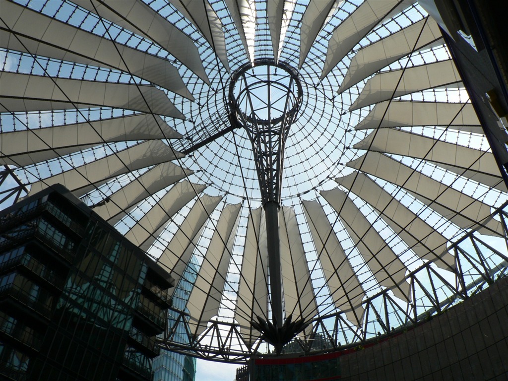 高清晰建築桌面壁紙 #5 - 1024x768
