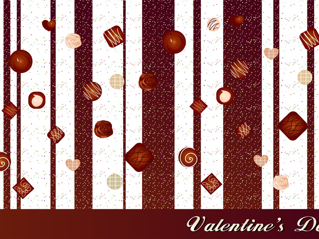 バレンタインのテーマの壁紙(1) #18 - 1024x768