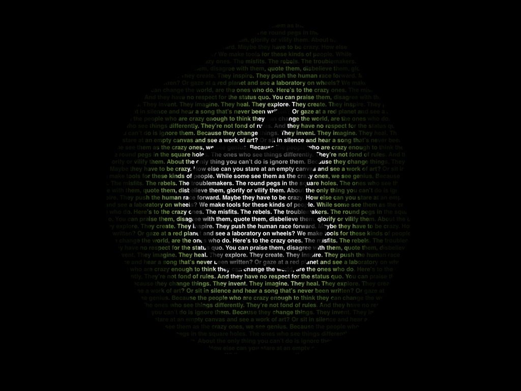 Apple New Thème Fond d'écran #14 - 1024x768