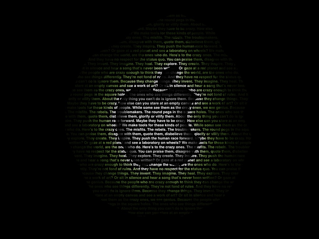 最新Apple主題桌面壁紙 #14 - 1024x768