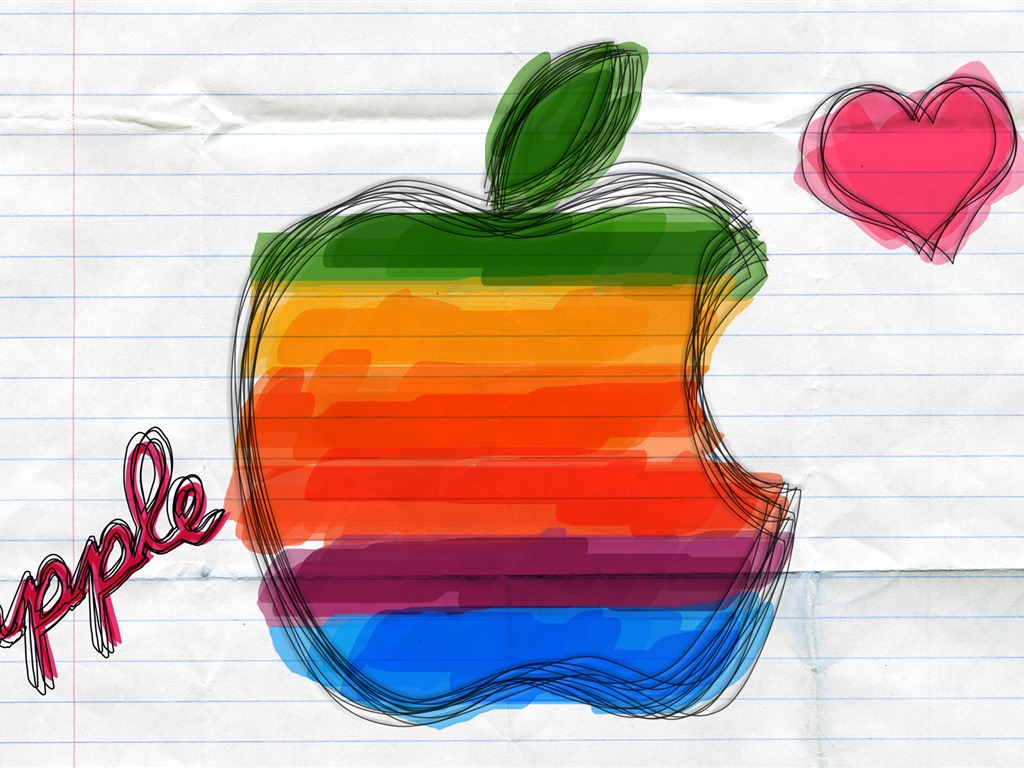 最新Apple主題桌面壁紙 #40 - 1024x768
