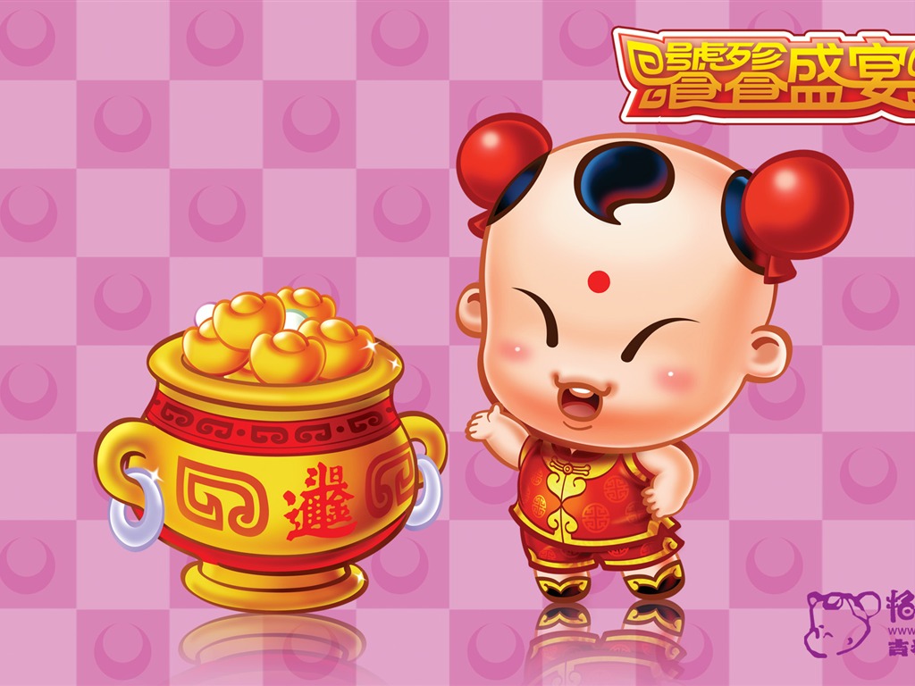 招財童子壁紙專輯(三) #1 - 1024x768