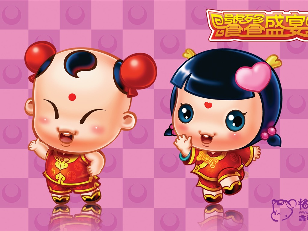招財童子壁紙專輯(三) #11 - 1024x768