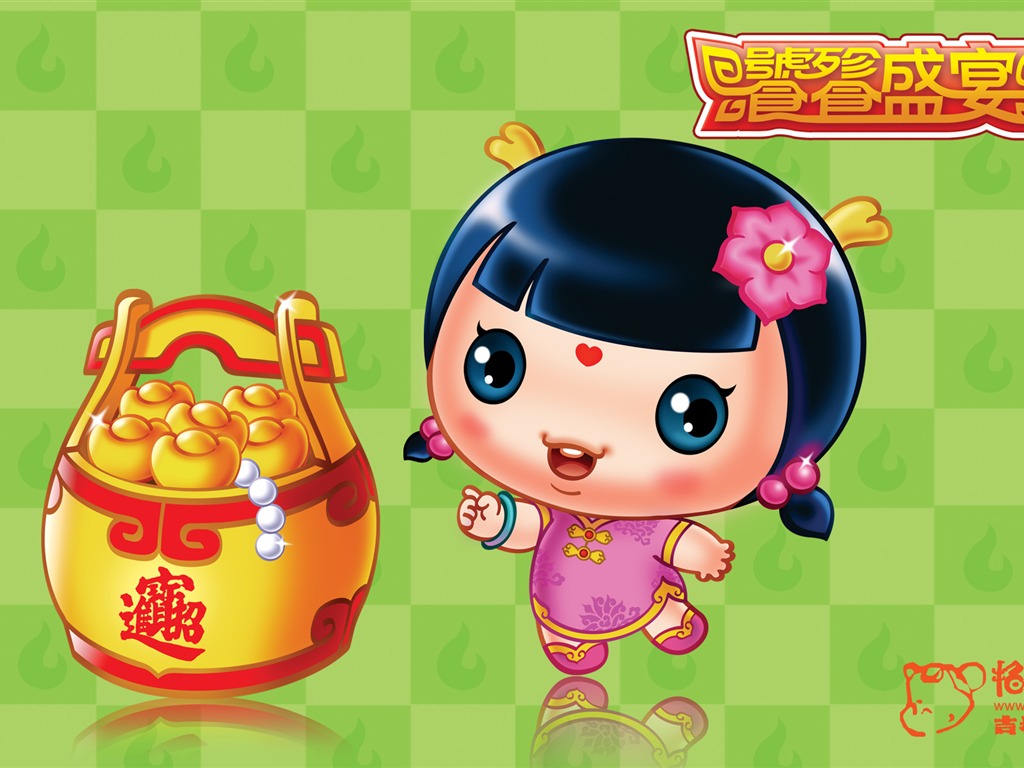 招財童子壁紙專輯(三) #14 - 1024x768