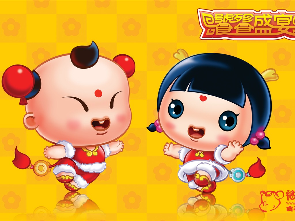 招財童子壁紙專輯(三) #21 - 1024x768