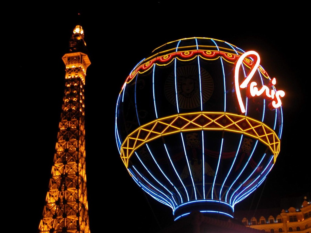 Glamorous Las Vegas City Fond d'écran #51 - 1024x768