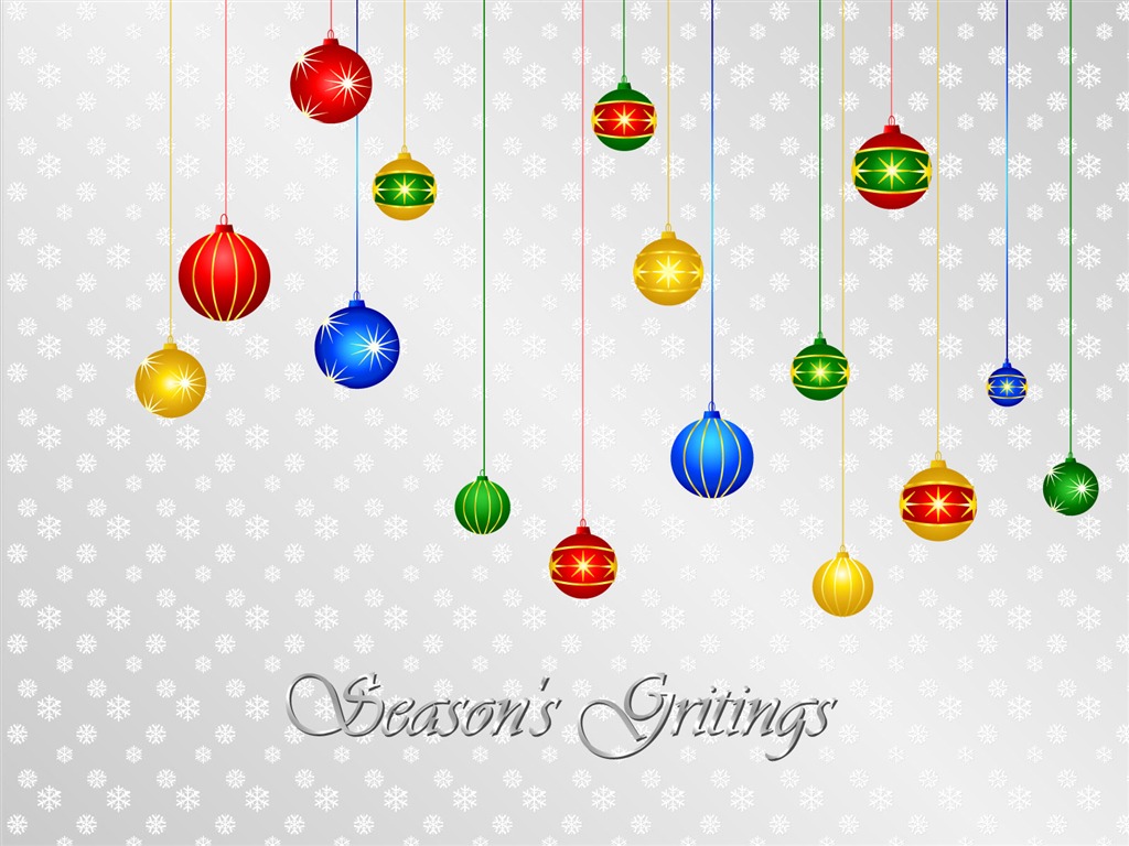 Christmas landscaping series wallpaper (10) #3 - 1024x768