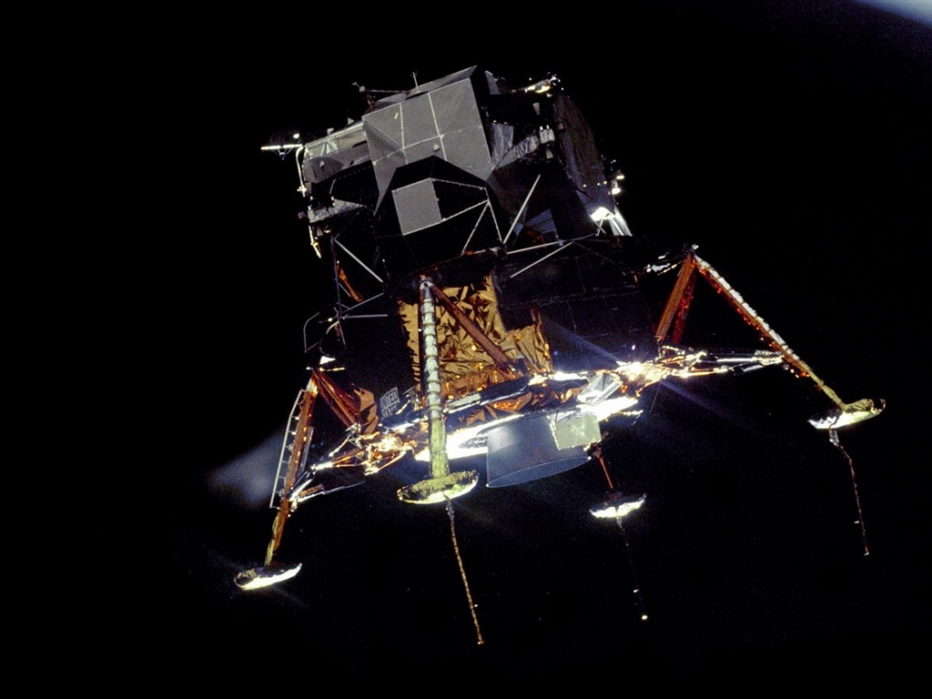 阿波羅11珍貴照片壁紙 #4 - 1024x768