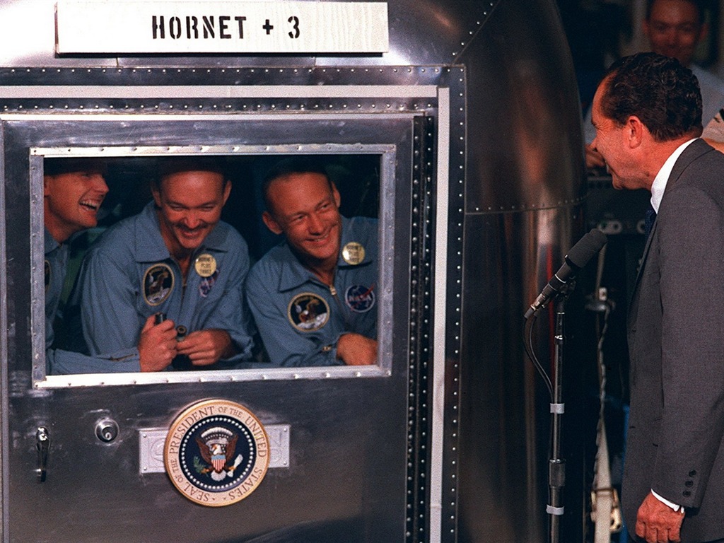 Apollo 11 vzácných fotografií na plochu #17 - 1024x768