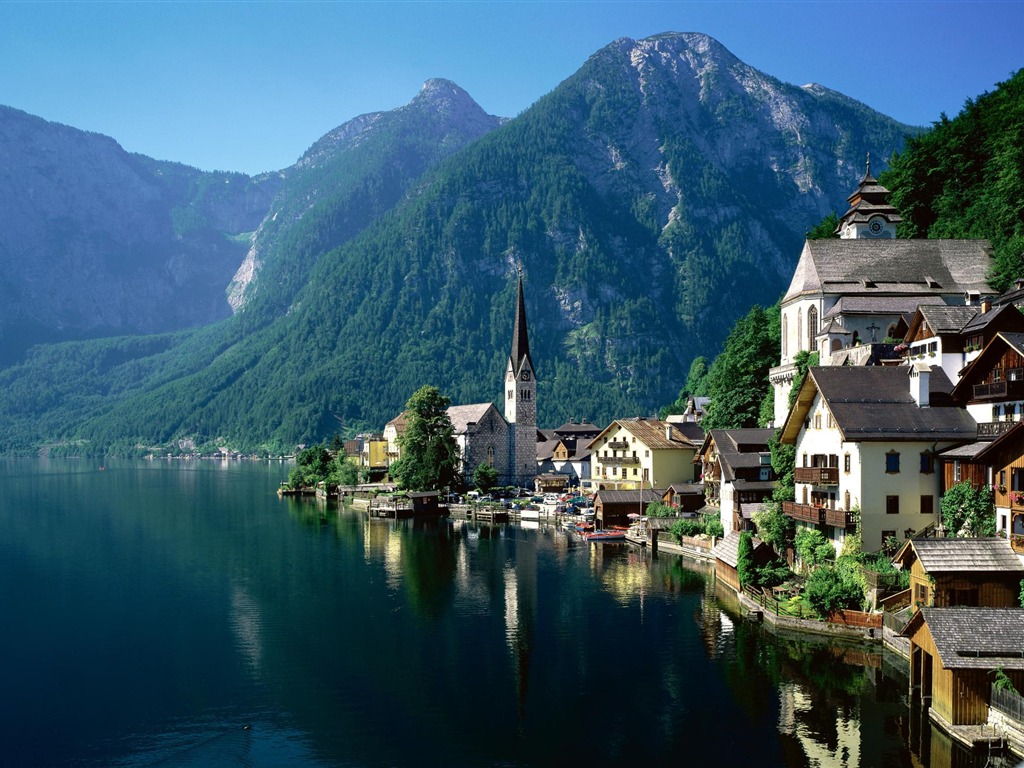 Hermoso paisaje de Austria Fondos de pantalla #3 - 1024x768