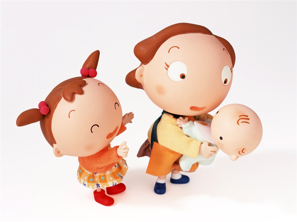 Happy Family wallpaper album (4) #9 - 1024x768