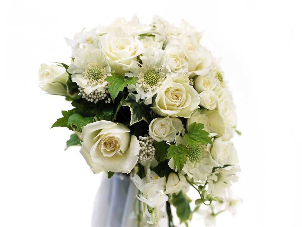 Wedding flower wedding ring wallpaper(2) #10 - 1024x768