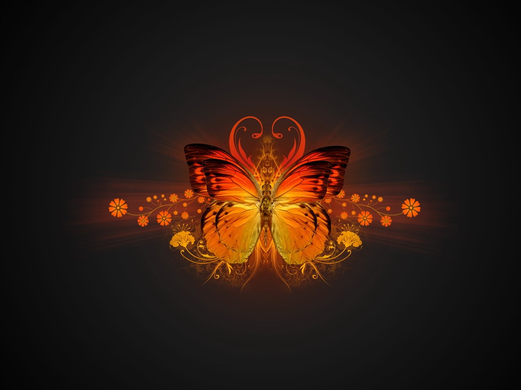 Design non-tradiční výběr wallpaper #10 - 1024x768